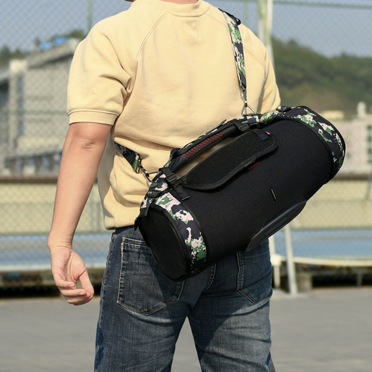 For JBL Boombox Bluetooth Speaker Single-Shoulder Strap Storage Bag With Phone Bag(Camouflage) by buy2fix