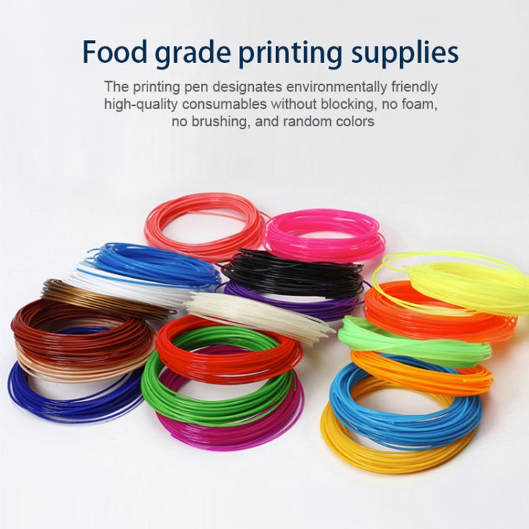 3D Printing Pen Low Temperature Painting Pen With 30m PCL(Pink) by buy2fix