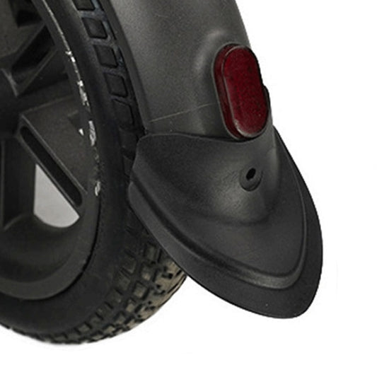 1 Pair For Xiaomi Mijia M365 / M365 Pro Electric Scooter Universal Fishtail Shape Rubber Fender, Size:7.5 x 7cm(Black) by buy2fix