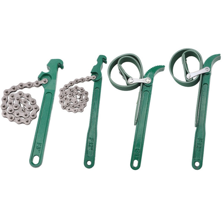 TUOSEN Oil Changer Filter Element Tool Filter Belt Wrench, Style:34008M by buy2fix