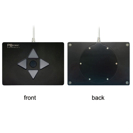4 Keys Medical Equipment Testing Custom One-key Combo Shortcut Keyboard, Cable Length: 1.5m(Black) by buy2fix