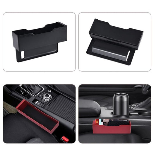 Car Seat Crevice Storage Box Multifunctional Removable Storage Box, Size: Long Type(Pure White) by buy2fix