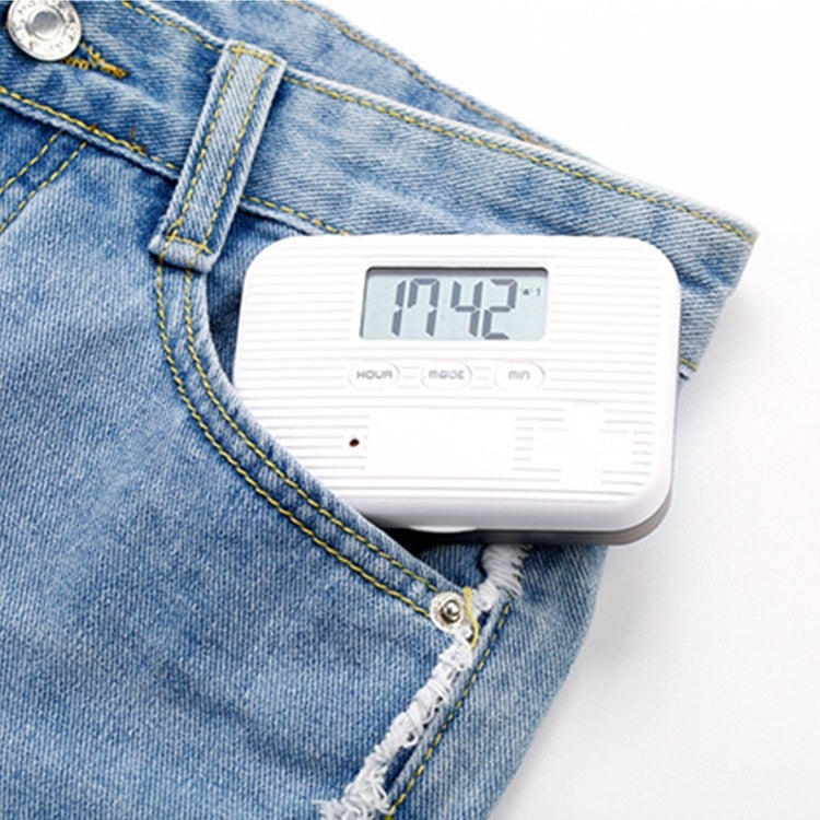 Regular Reminder Compartment Electronic Pill Box 6 Grid Electronic Version Mini Sealed Pill Box(Gray) by buy2fix