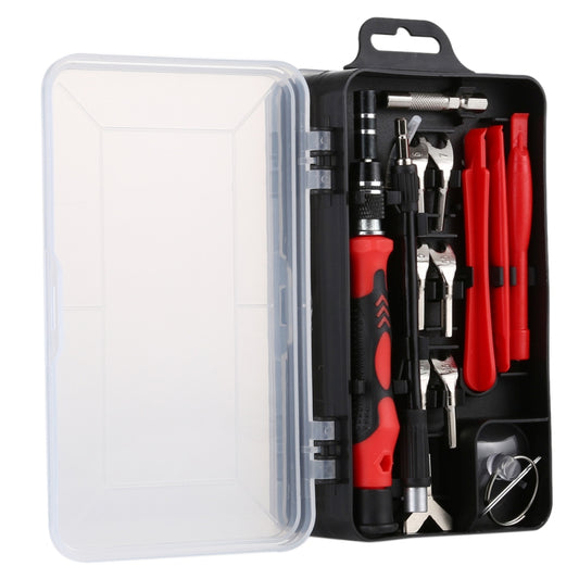 135 in 1 DIY Mobile Phone Disassembly Tool Clock Repair Multi-function Tool Screwdriver Set(Black Red) by buy2fix