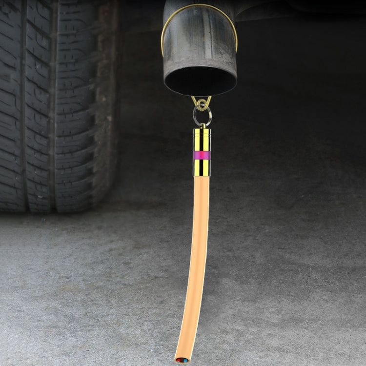 2 PCS P183 Car Anti-Static Elimination Release Device Grounding Strip Car Off-Road Exhaust Pipe Anti-Static Belt, Style: Sedan(Black) by buy2fix