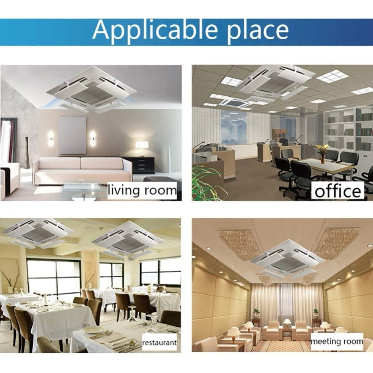 40cm Single Piece Central Air Conditioning Wind Deflector Shield Air-Conditioning Anti Direct Blowing Wind Deflector Board by buy2fix