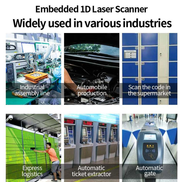 EVAWGIB DL-X720 Red Light 1D Barcode Scanning Recognition Engine, Interface:USB by EVAWGIB