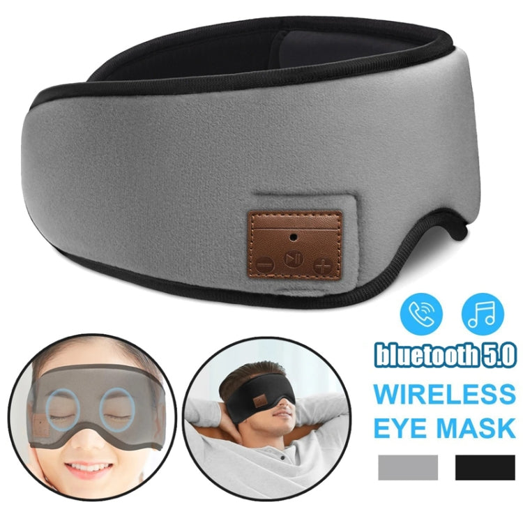 VG014 Detachable Bluetooth Smart Eye Mask Travel Nap Music Sleep Mask(Gray) by buy2fix
