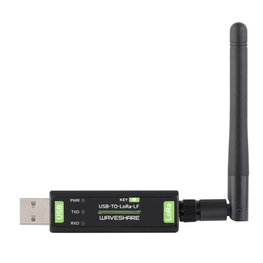 2pcs Waveshare 24513 USB To LoRa Data Transfer Module Based On SX1262 LF Version Using TCXO Crystal Oscillator by WAVESHARE