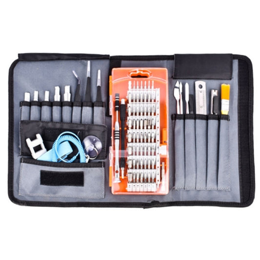 Portable Cloth Bag Mobile Phone Disassembly Maintenance Tool Multi-function Combination Tool Screwdriver Set(Orange) by buy2fix