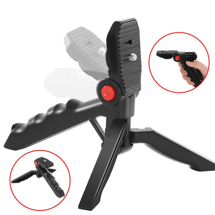 KIT-01LM 3 in 1 Video Shooting LED Light Portable Tripod Live Microphone, Specification:USB Charging Model by buy2fix