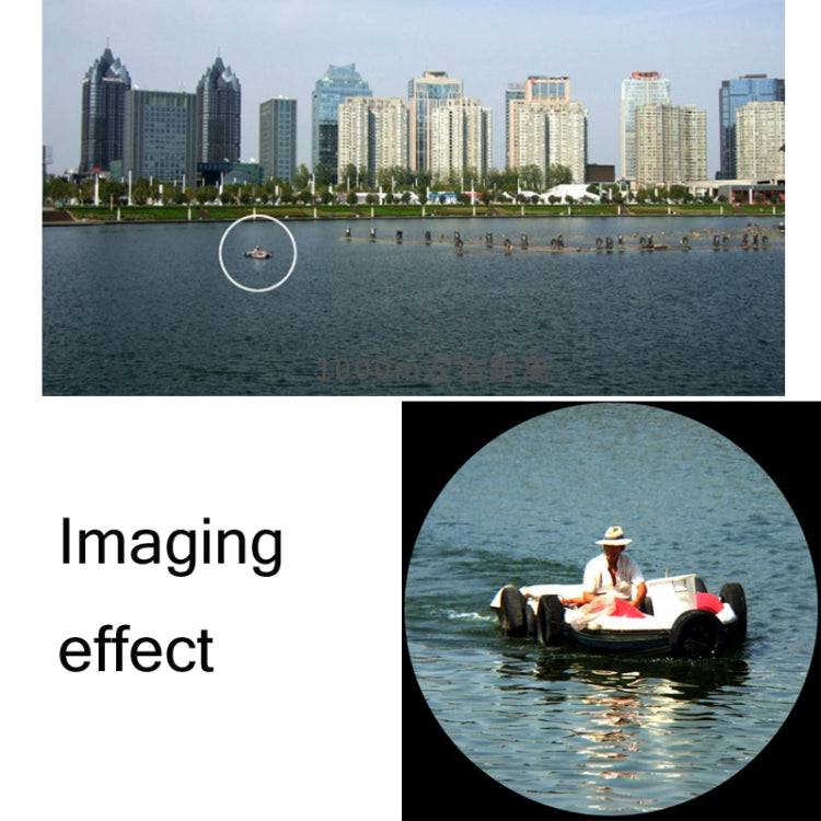 FEIRSH 8x20 Monocular Corner Telescope Outdoor Low Light Night Vision Portable Telescope(Metal Optical Blue Film) by buy2fix