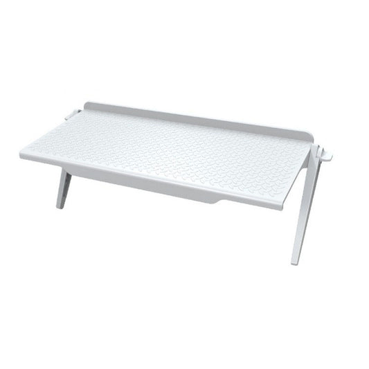 Creative Multi-functional Storage Rack Computer Monitor Holder, Size:L(White) by buy2fix