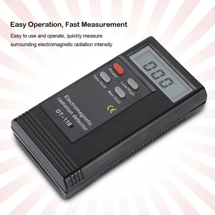 DT-1180 Electromagnetic Radiation Detector Measuring Range 50-1999V/M Electromagnetic Wave Radiation Protection Detector by buy2fix
