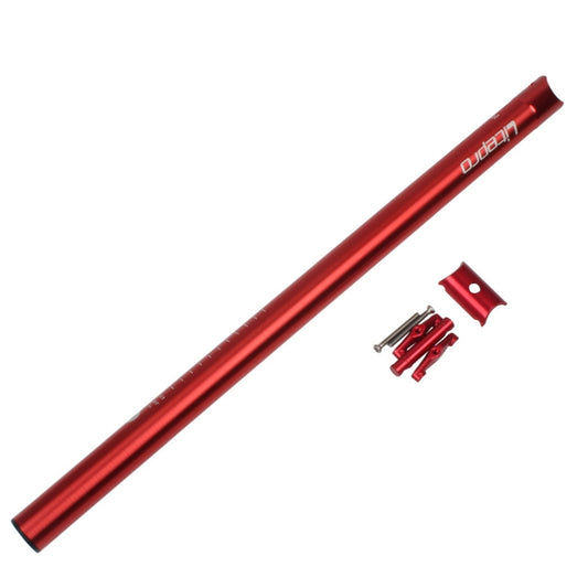 Litepro 412 Folding Bicycle Seatpost 33.9mm LP Plum Blossom Seat Tube, Colour: Red by Litepro