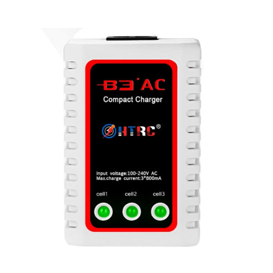 HTRC B3AC 2-3S Model Airplane Lithium Battery Charger Electric Toy Charger, EU Plug by HTRC