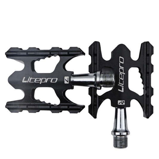 Litepro Ultralight Folding Bike Pedal K3 Bicycle Pedal, Color:Black by Litepro
