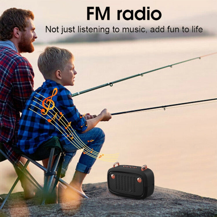 BS32D Wireless Bluetooth Speaker Cartoon Subwoofer Outdoor Card Portable Mini Speaker(Orange) by buy2fix