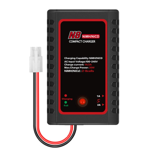 HTRC N8 Ni-MH Ni-Cr Battery Charger Smart Balance Charger, EU Plug by HTRC