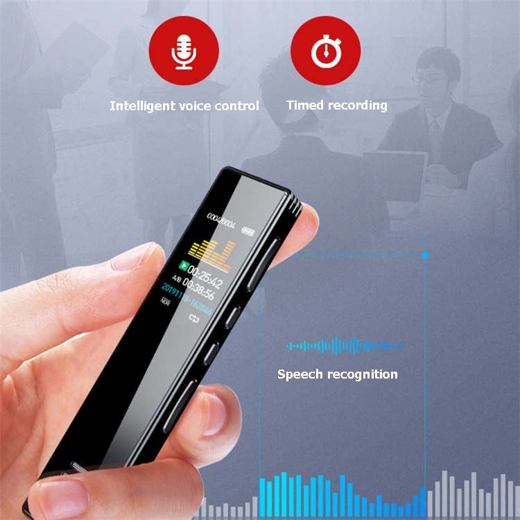 MROBO A10 Professional Voice Recorder HD Noise Reduction Student MP3 Color Screen Player, Capacity: 8GB by buy2fix