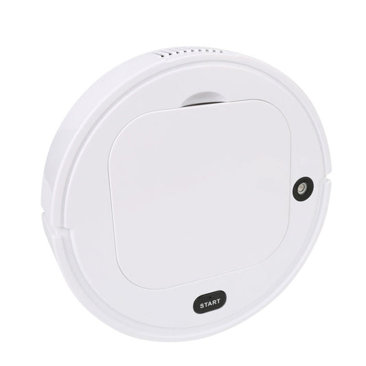 Household Intelligent Humidifying Sweeping Robot Spray Lazy Sweeping Dust Collector Mopping Vacuum Cleaner(White) by buy2fix