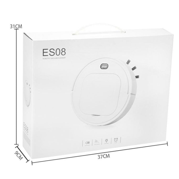 Household Intelligent Humidifying Sweeping Robot Spray Lazy Sweeping Dust Collector Mopping Vacuum Cleaner(White) by buy2fix