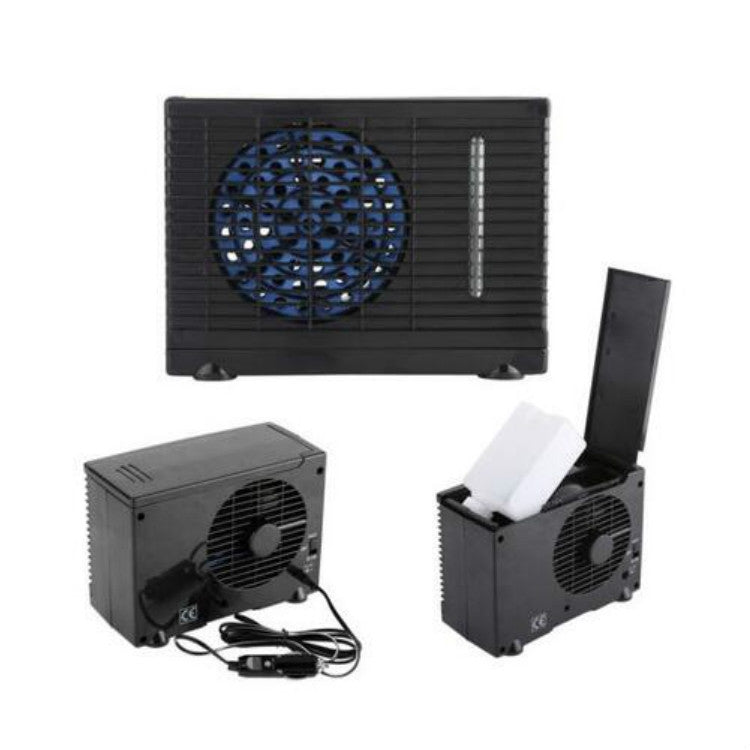 24V Large Truck Model Car Air Conditioner Fan Water Refrigerator Fan Car Water Cooler Fan Car Cooling Fan by buy2fix