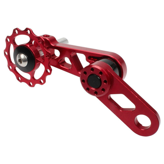 Litepro Folding Bike Guide Wheel LP Oval Chainring Chain Zipper Rear Derailleur Chain(Red) by Litepro