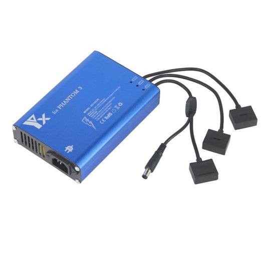 4 in 1 Parallel Power Hub Intelligent Battery Controller Charger for DJI Phantom 3 Standard SE FPV Drone, Plug Type:EU Plug by buy2fix