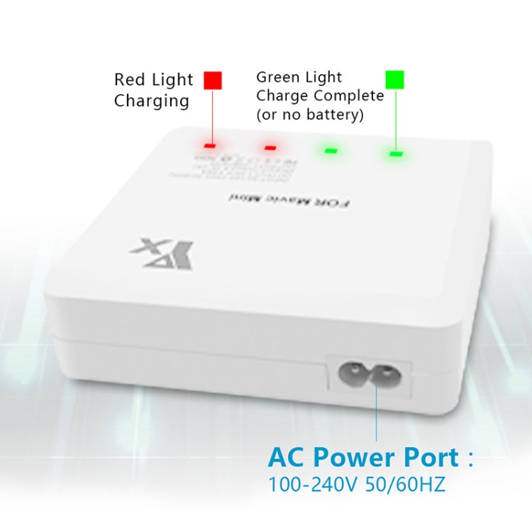 For DJI Mavic Mini Charger Battery USB 6 in 1 Hub Intelligent Battery Controller Charger, Plug Type:AU Plug by buy2fix