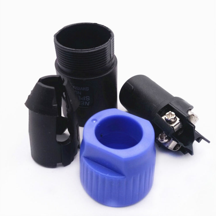 10 PCS Audio Four-core Professional Speaker Plug NL4FC Audio Line Connector Amplifier Ohm Connector by buy2fix