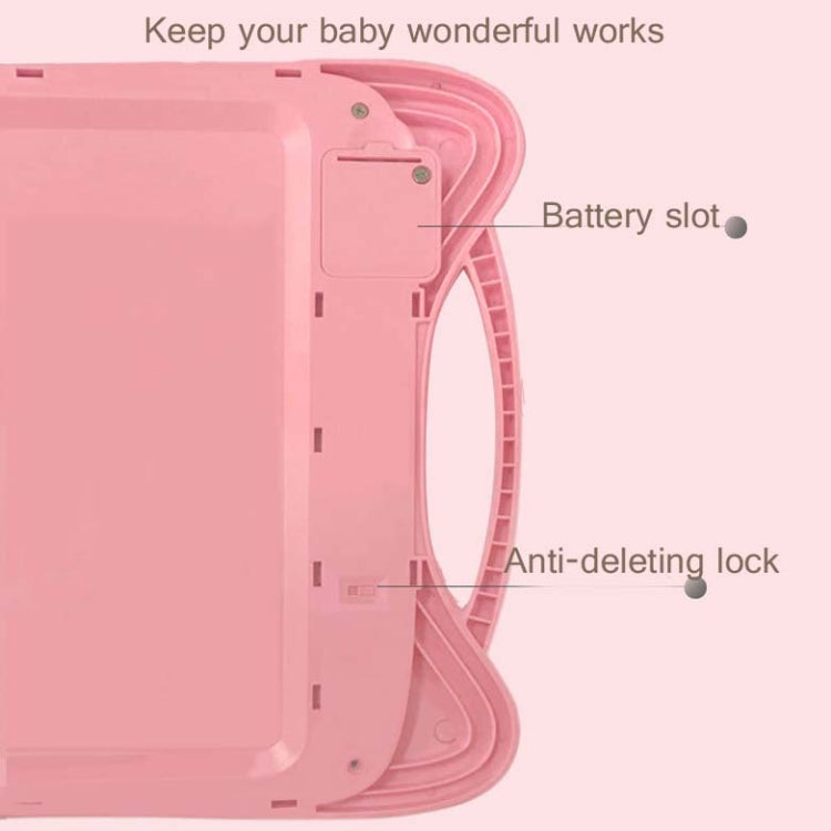 12 inch Children LCD Drawing Board Handwriting Board Light Energy Electronic Small Blackboard, Style:Color Highlight(Pink) by buy2fix