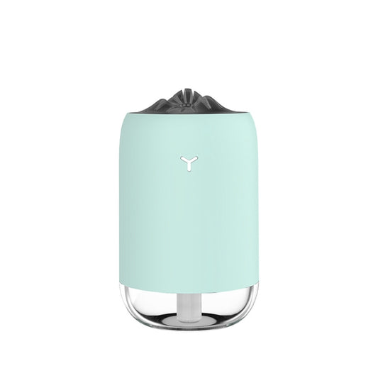 Car Portable Humidifier Household Night Light USB Spray Instrument Disinfection Aroma Diffuser(Turquoise) by buy2fix