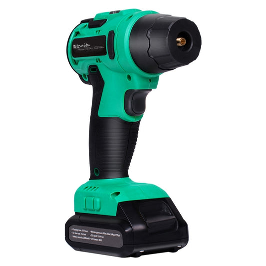 SUITU High-pressure Handheld Smart Digital Display Car Portable Wireless Tire Inflator(Green) by SUITU