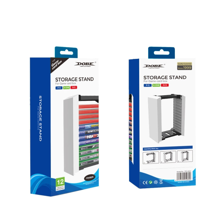 DOBE TP5-0520 Console Game Cd Storage Rack Can Accommodate 12 Double-Layer Disc Racks For PS5 by DOBE