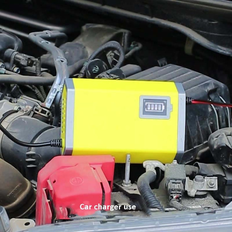 12V Motorcycle Battery Charger Smart Repair Full Automatic Stop Charger,CN Plug by buy2fix