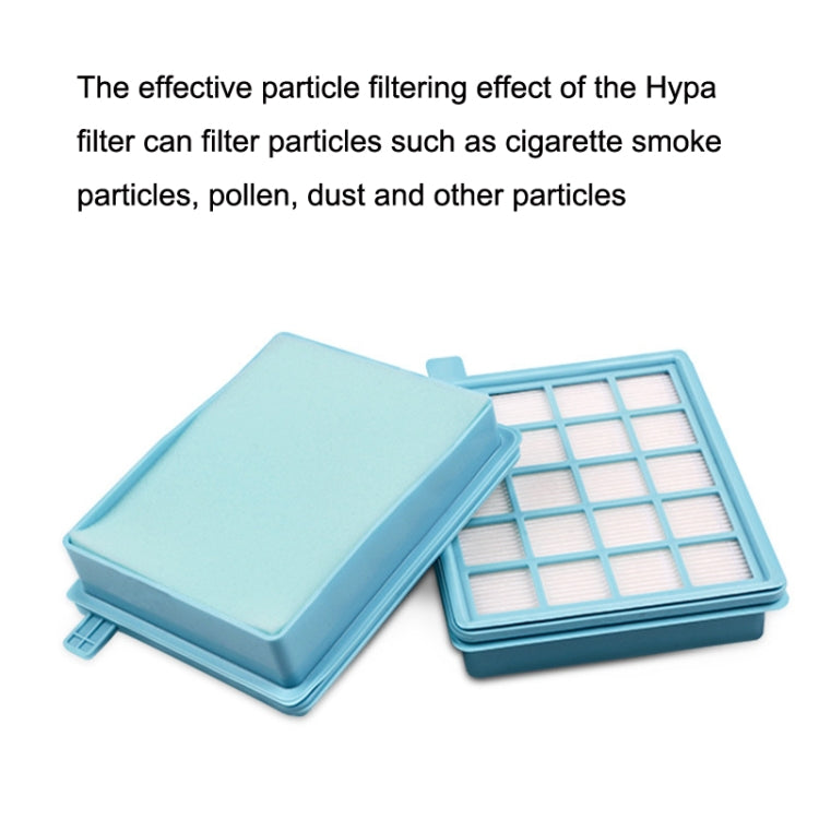 10PCS Filter Cotton Vacuum Cleaner Accessories For Philips FC8471 / FC8630 / FC9322 by buy2fix