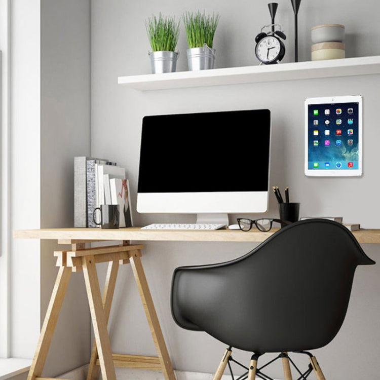 Wall-mounted iPad Magnetic Adsorption Universal Sticker Mobile Phone Wall Bracket(Red A) by buy2fix