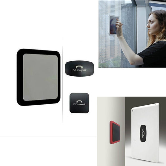 Wall-mounted iPad Magnetic Adsorption Universal Sticker Mobile Phone Wall Bracket(Black A) by buy2fix