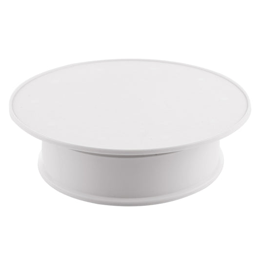 30cm 360 Degree Electric Rotating Turntable Display Stand Video Shooting Props Turntable for Photography, Load 4kg, US Plug(White) by buy2fix