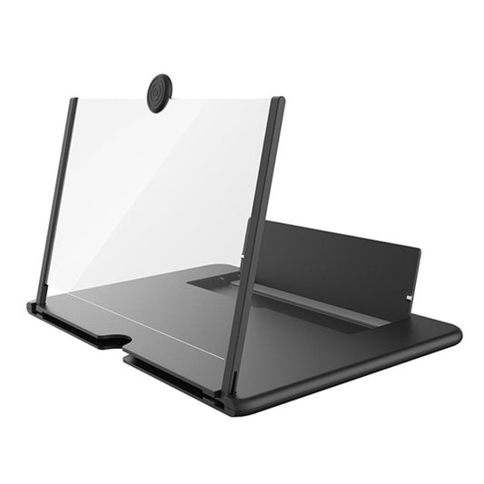 10 inch Pull-out Typed Ultra-clear 3D Mobile Phone Screen Stretching Bracket Amplifier(Black) by buy2fix