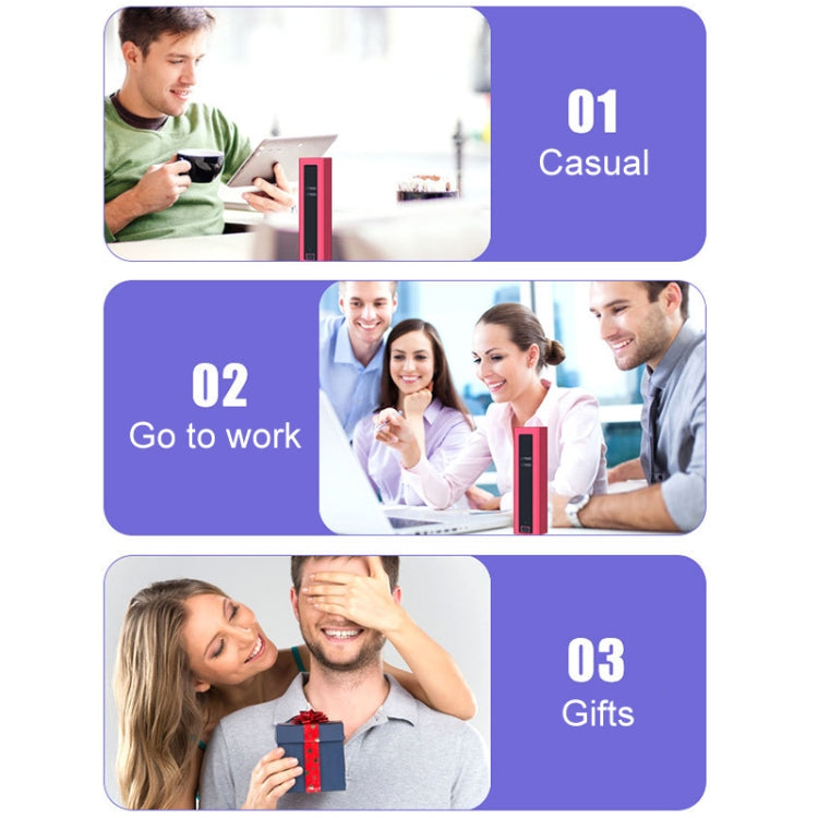 F2 Portable Lipstick Laser Virtual Laser Projection Mouse And Keyboard(Rose Gold) by buy2fix