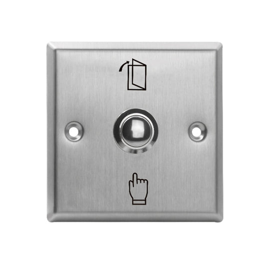 S86 Stainless Steel Exit Button 86 Metal Access Control Switch by buy2fix