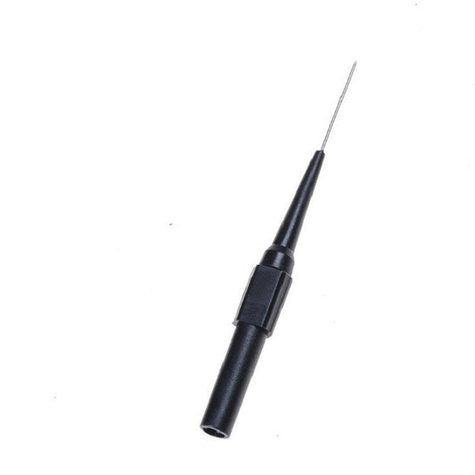 30V Multimeter Test Pen Test Probe Long and Thin Tip Probe Banana Jack Pin Auto Car Repair Accessories Tool(Black) by buy2fix