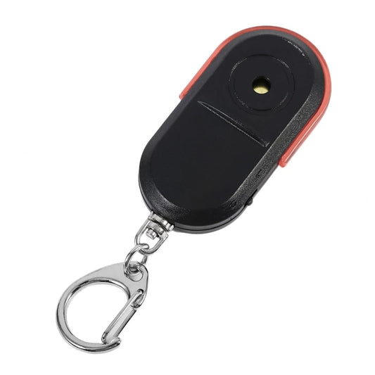 5 PCS Portable Anti-Lost Alarm Key Finder Wireless Whistle Sound LED Light Locator Finder(Red) by buy2fix