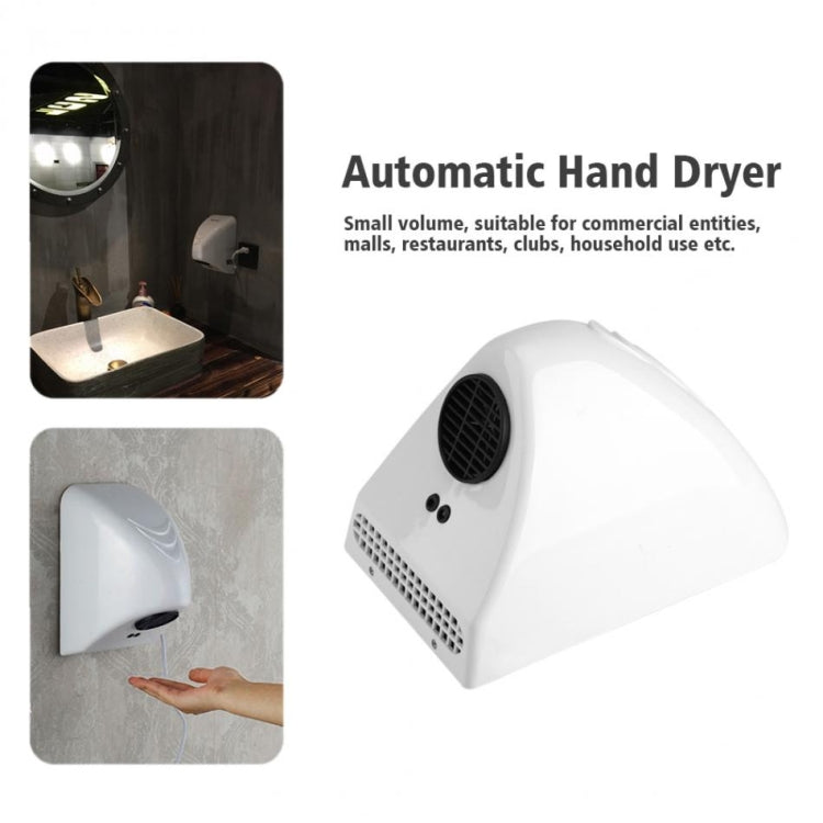 Household Hotel Bathroom Automatic Induction Hands Drying Device by buy2fix