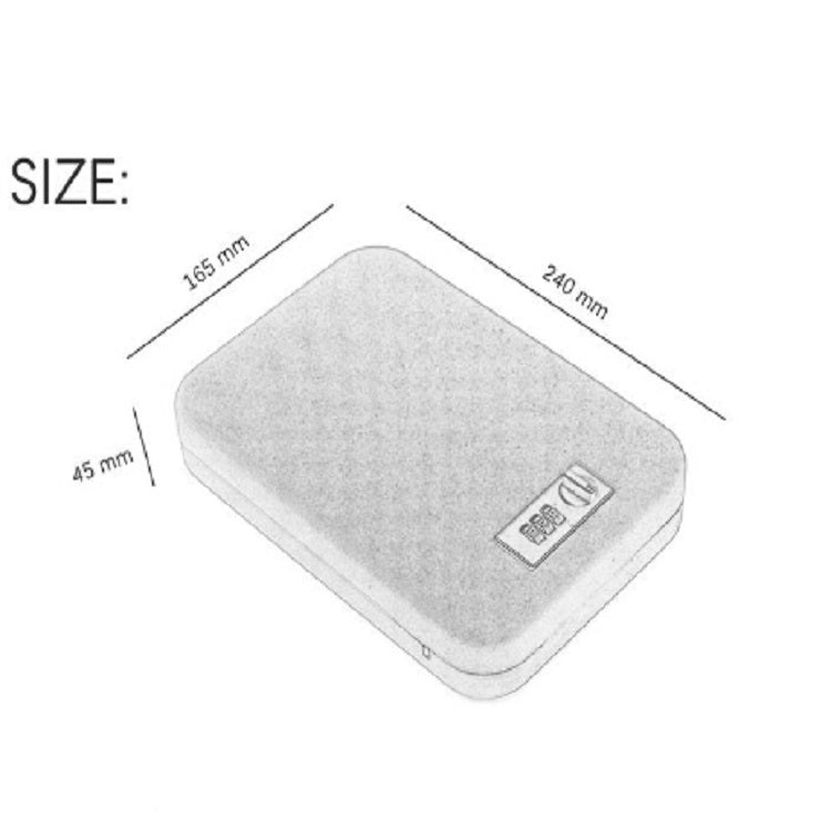 Portable Password Safe Mini Car Safety Box by buy2fix