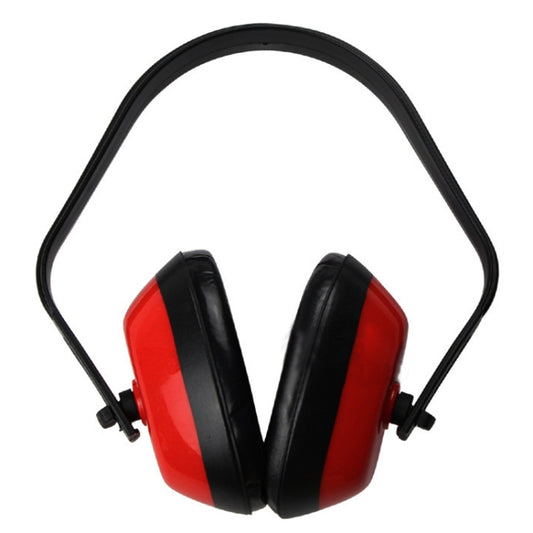 Anti-Noise Safety Work Sleep Hearing Protection Headphones Protective Earmuffs(Red) by buy2fix