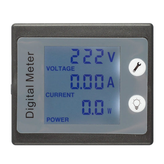 peacefair PZEM-011 AC Digital Display Multi-function Voltage and Current Meter Electrician Instrument, Specification:Host + Closed CT by peacefair