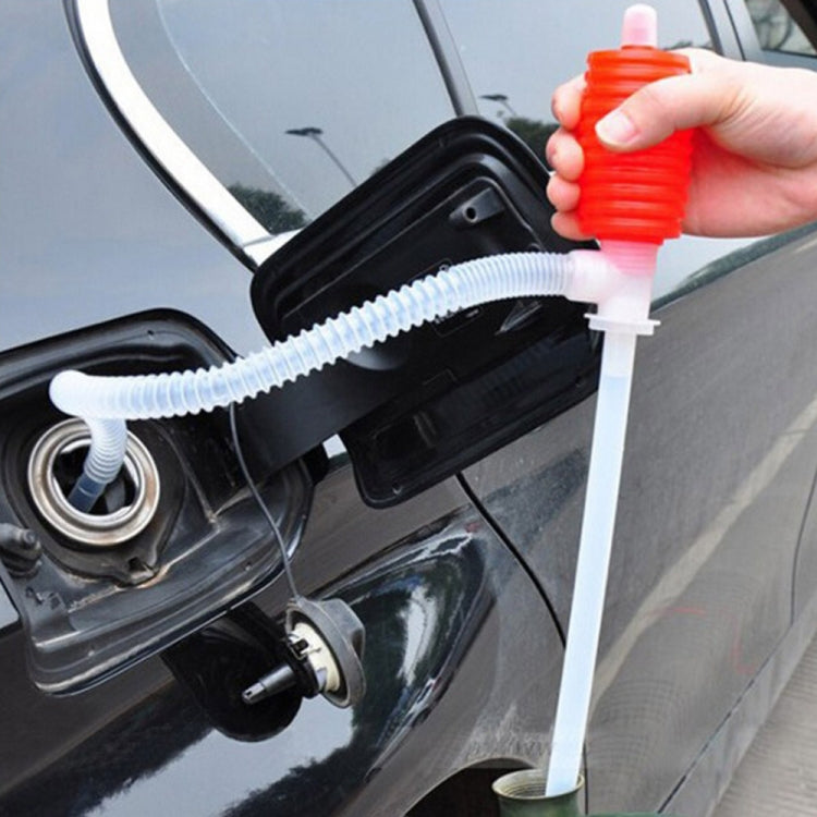 Creative Hand Manual Gas Oil Water Liquid Transfer Pump Siphon Hose for Car Motorcyle Truck Car Liquid Pump by buy2fix